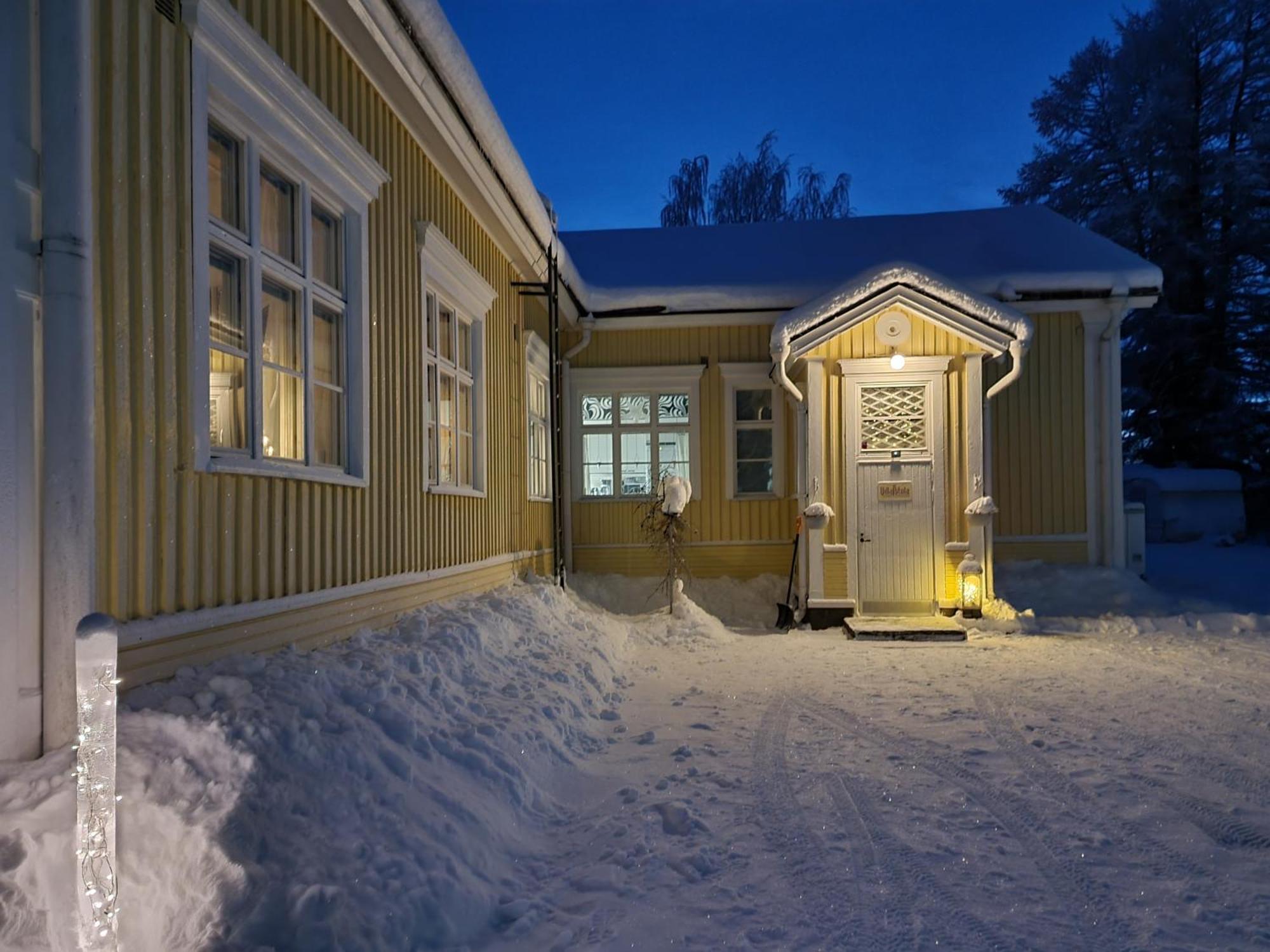 Wanha Kunnantalo Apartment Pudasjarvi Exterior photo